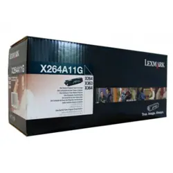 Toner Lexmark X264A11G, black