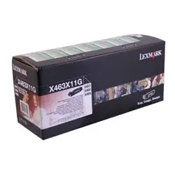 Toner Lexmark X463X11G, black
