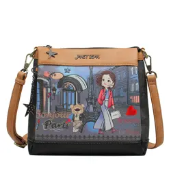 Torba fashion Janet Paris Dream 22x6x22 cm J-075 P32 Netto