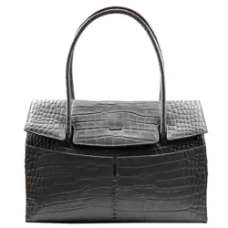 Torba ženska kroko crni 10-1003-3702