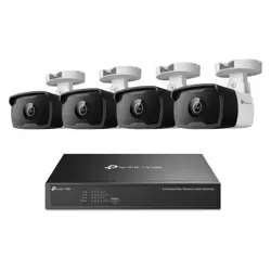 TP-Link VIGI 3MP Bullet IPC 8 Channel PoE NVR KIT (4mm)