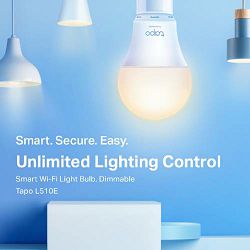 TP-Link Tapo L510E Smart Wi-Fi Light Bulb Dimmable