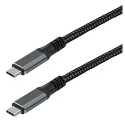 Transmedia USB C 3.2 cable with E-Marker chip, 3m
