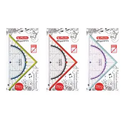 Trokut 16 cm, Herlitz, sort