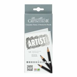 Umjetničke grafitne olovke Cretacolor artist studio 12 kom u kartonskoj kutiji 141 12