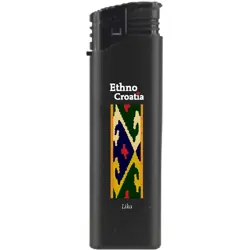Upaljač Atomic F2 Ethno Croatia Lika crni
