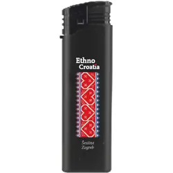 Upaljač Atomic F2 Ethno Croatia Šestine crni
