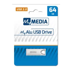 USB 64GB 2.0, Alu, MyMedia