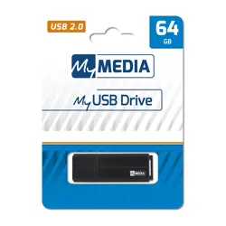 USB 64GB 2.0, crni, MyMedia