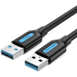 Vention USB 3.0 A Male to A Male Cable 1m, Black