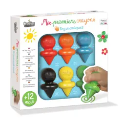 Voštane pastele 6/1 ergonomske Moje Prve Crealign