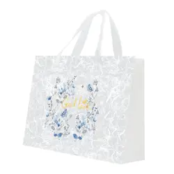 Vrećica ukrasna Spree art.75330, 33 X 8,5 X 25cm, mat, PP, Blue flowers