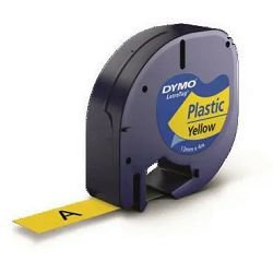 Vrpca LT 12 mmx4m plastična Dymo 91202 žuta
