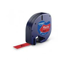 Vrpca LT 12 mmx4m plastična Dymo 91203 crvena