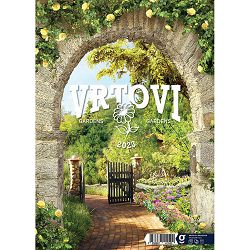 "VRTOVI" 13 list.,  dim: 24x54 cm, PVC vrećica, P/50, color kalendar NEUVEZANI