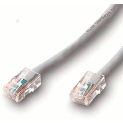 SBOX Patch kabel UTP Cat 5e, 15m, sivi, bulk