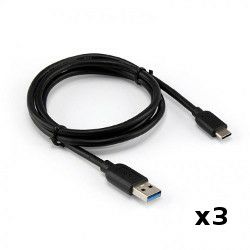 SBOX kabel USB 3.0 - USB tip C, 1m, 3 kom