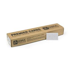 Zebra PVC kartice bijele, 0,25mm, pakiranje 100 komada