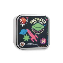 Zidna naljepnica, svjetli u mraku SPACE ADVENTURE P8/80 NETTO