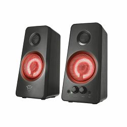 Zvučnici TRUST GXT 608 Tytan, 2.0, osvjetljenje, Black